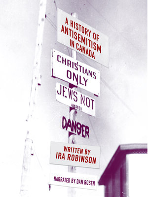 cover image of A History of Antisemitism in Canada